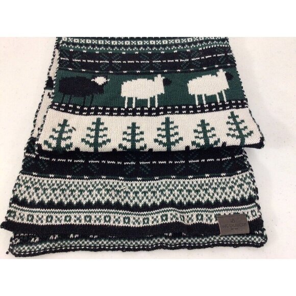 Woolrich Nordic Winter Scarf Animal Print - Picture 4 of 9